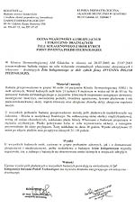 Ocena w�a�ciwo�ci alergizuj�cych i toksyczno dra�ni�cych �elu kolagenowego ze sk�r rybich wykonana przez Klinik� Dermatologiczn� Akademii Medycznej w Gda�sku.